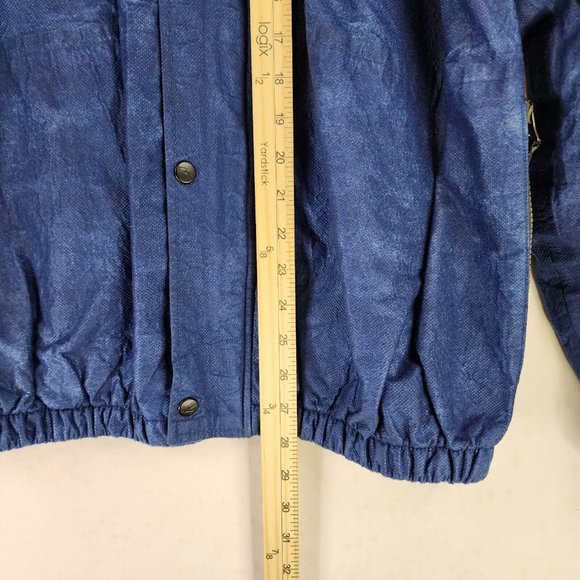 Frogg Togg Jacket Mens Large Blue Casual Lightweight Hooded Outerwear Rain Coat - Picture 6 of 11